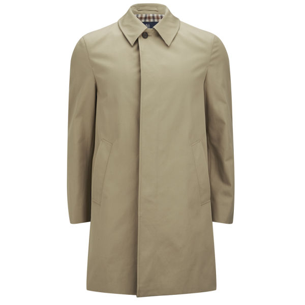Aquascutum Men's Broadgate Trench Coat Camel Clothing