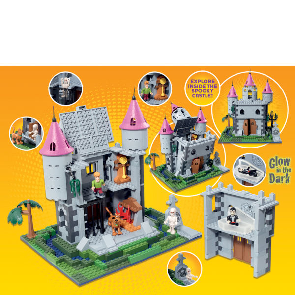 Character Building Scooby Doo Dracula's Castle Playset Toys Zavvi