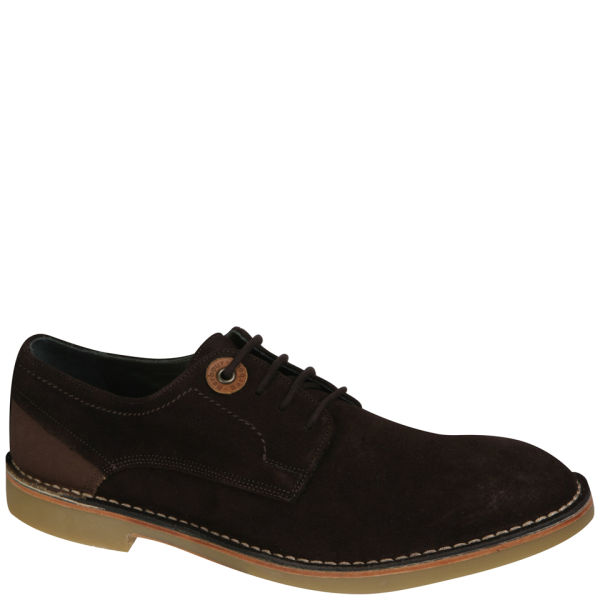 Barbour Men's Bolingbroke Plain Toe Derby Shoes - Brown - Free UK ...