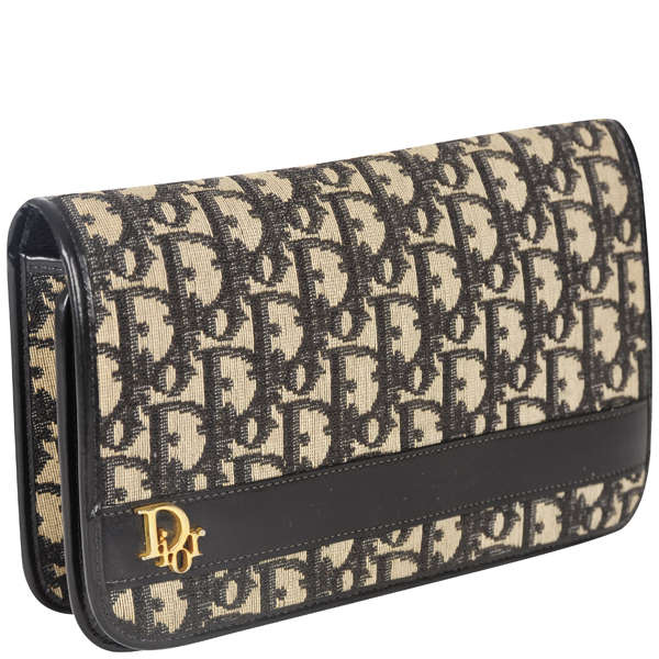 Christian Dior Vintage Monogramme Clutch Bag