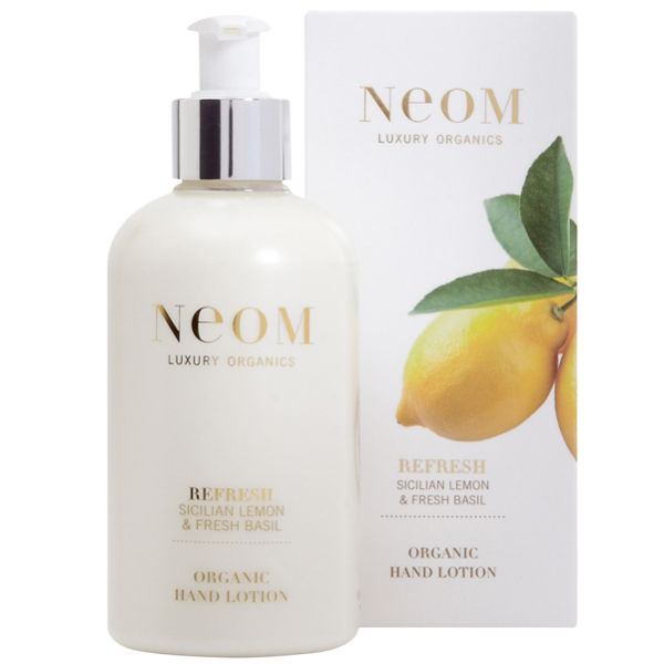neom organic hand lotion