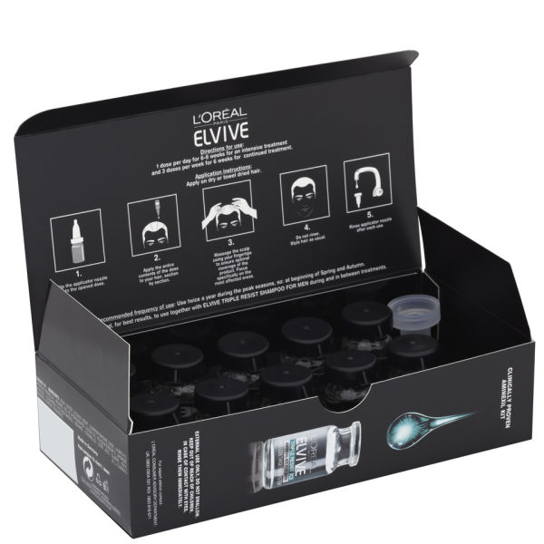 L'Oréal Paris Elvive Triple Resist X3 Aminexil Kit For Men 