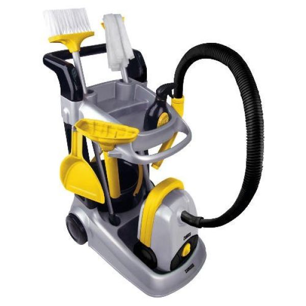 children's cleaning trolley with hoover