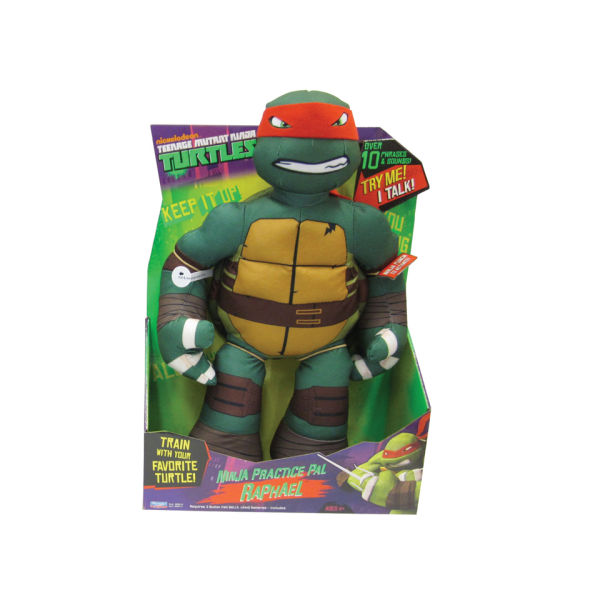 Teenage Mutant Ninja Turtles Raph Practice Pal Soft Toy Toys | Zavvi