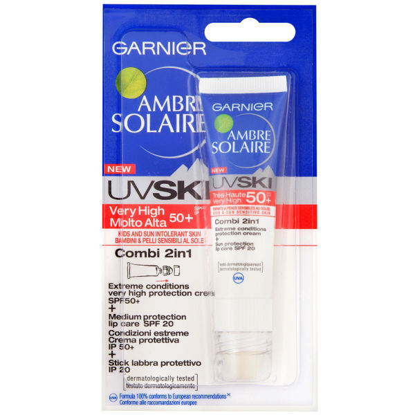 Garnier Ambre Solaire UV Ski Combi 2in1 SPF 50 Sun Cream with SPF 50