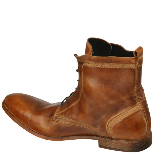 Hudson London Men's Swathmore Calf Leather Boots - Tan - Free UK ...