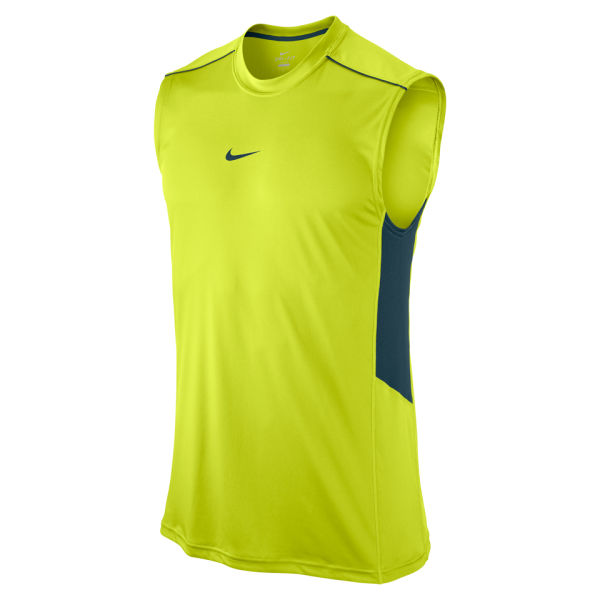 Nike Men's Legacy Sleeveless T-Shirt - Volt Green Sports & Leisure ...