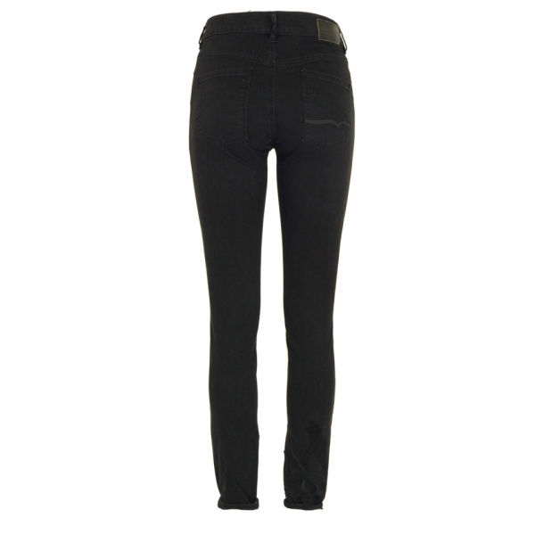 Maison Scotch Women's 85727 Haught Skinny Jeans - Black Beauty - Free ...