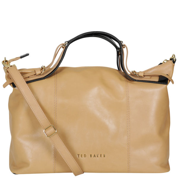 Ted Baker Alum Leather Tote Bag Tan Ted Baker Alum Leather Tote Bag Tan Image 1