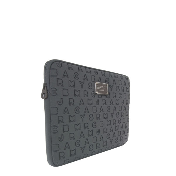Marc by Marc Jacobs Women&#39;s 13 Inch Shadow Laptop Case - Grey - Free UK Delivery over £50