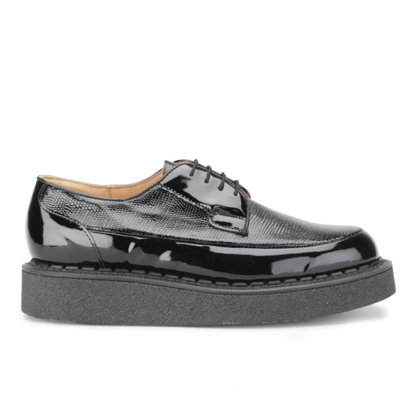 Purified Men's Creeper High Shine Shoes - Black - Free UK Delivery over £50