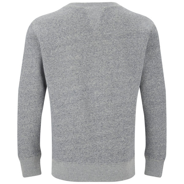 GANT Rugger Men's Grail Sweatshirt - Grey Marl - Free UK Delivery over £50