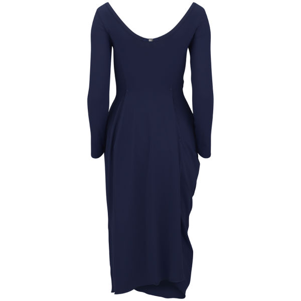 HIGH Women's Pristine Long Sleeved Dress - Navy - Free UK Delivery over £50