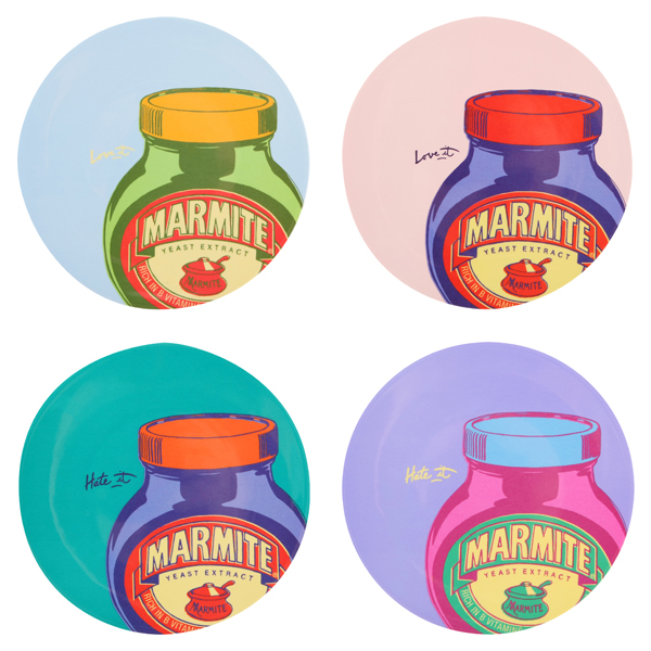 Marmite Melamine Plate Sets Homeware | Zavvi Marmite Melamine Plate Sets Homeware | Zavvi