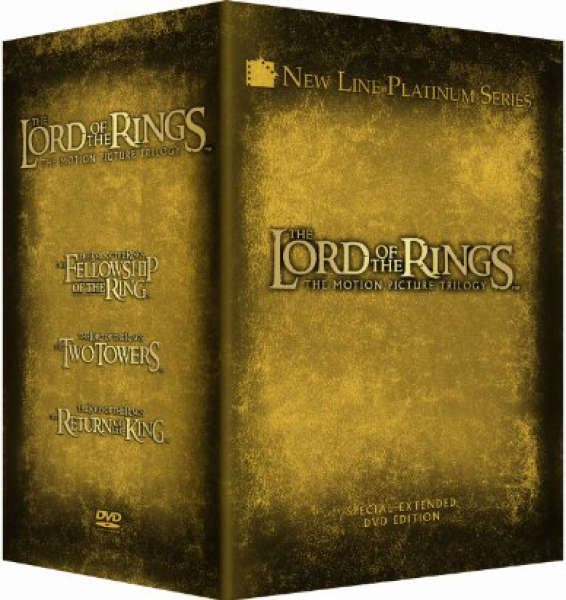 The Lord Of The Rings Extended Edition Trilogy 12 Discs Dvd Zavvi