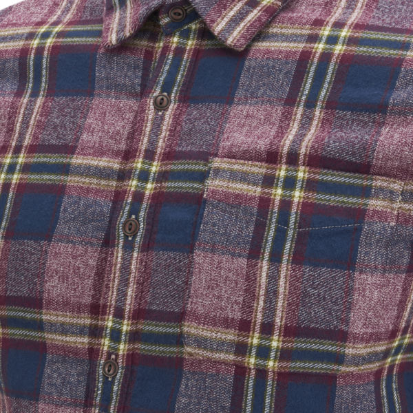 Scotch & Soda Men's Cotton/Melange Long Sleeve Check Shirt - Multi ...