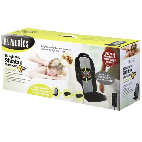 HoMedics 3D Shiatsu Back Massager Health & Beauty