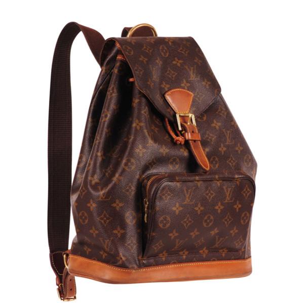 Louis Vuitton Vintage Leather Backpack