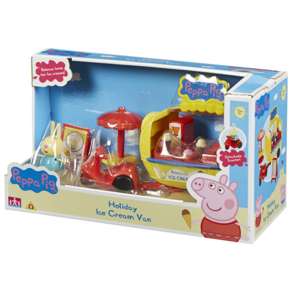 Peppa Pig Holiday IceCream Van Toys Zavvi