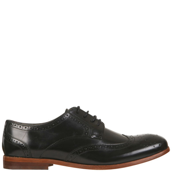 H Shoes by Hudson Women's Paddi Brogues - Black - Free UK Delivery over £50