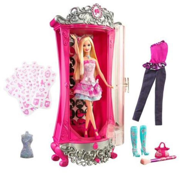 glitter barbie doll