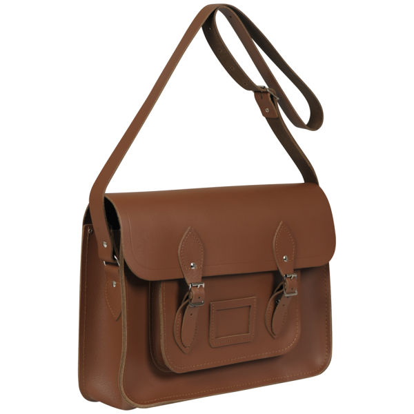 The Cambridge Satchel Company 15 Inch Leather Satchel Vintage Tan