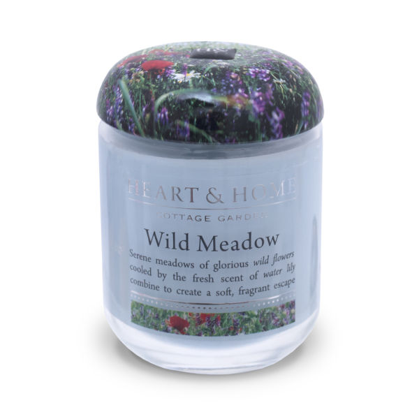 Heart & Home Wild Meadow - Small Jar Candle Homeware 