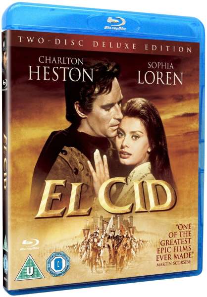 El Cid Blu ray      Blu ray