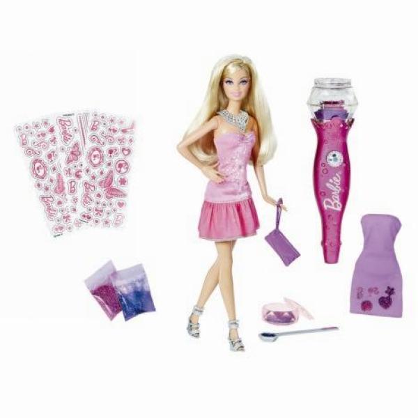 Barbie Glitter Vacuum And Doll Toys