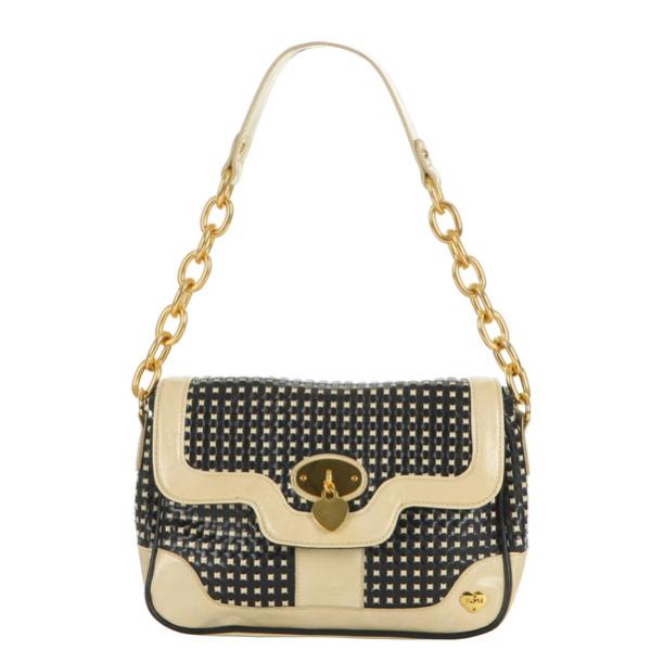 chain handle shoulder bag