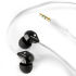 Veho 360 Stereo Noise Isolating Earphones - White/Black Veho 360 Stereo Noise Isolating Earphones - White/Black