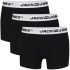 Jack & Jones Men's 3-Pack Aims Boxers - Black Jack & Jones Men's 3-Pack Aims Boxers - Black