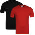 Nike Men's Short Sleeved T-Shirt Black/Scarlett 2-Pack Nike Men's Short Sleeved T-Shirt Black/Scarlett 2-Pack
