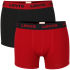 Levi's Men's 2-Pack Inglewood Boxer Shorts - Black/Red Levi's Men's 2-Pack Inglewood Boxer Shorts - Black/Red