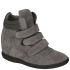 Fame & Fortune Women's Hidden Wedge Trainers - Grey Fame & Fortune Women's Hidden Wedge Trainers - Grey