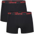 Levi's Men's 2-Pack Trunks - Black Levi's Men's 2-Pack Trunks - Black
