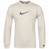 Nike Junior Swoosh Sweatshirt - Stone Nike Junior Swoosh Sweatshirt - Stone