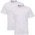 adidas Men's 2-Pack Plain T-Shirts - White adidas Men's 2-Pack Plain T-Shirts - White