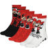 Minnie Mouse Women's 3-Pack Slouch Sock Gift Set - Red/Black/Ecru Minnie Mouse Women's 3-Pack Slouch Sock Gift Set - Red/Black/Ecru