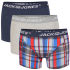 Jack & Jones Men's 3-Pack Graham Boxers - Navy Blue Jack & Jones Men's 3-Pack Graham Boxers - Navy Blue