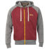 Slazenger Men's Full Zip Raglan Hoody - Port Marl/Dark Grey Marl Slazenger Men's Full Zip Raglan Hoody - Port Marl/Dark Grey Marl