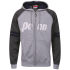 Penn Men's Zip Thru Loo Hoody - Grey Marl/Charcoal/Navy Penn Men's Zip Thru Loo Hoody - Grey Marl/Charcoal/Navy
