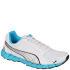 Puma Men's Kevler Runner Trainers - White/Silver/Blue Puma Men's Kevler Runner Trainers - White/Silver/Blue