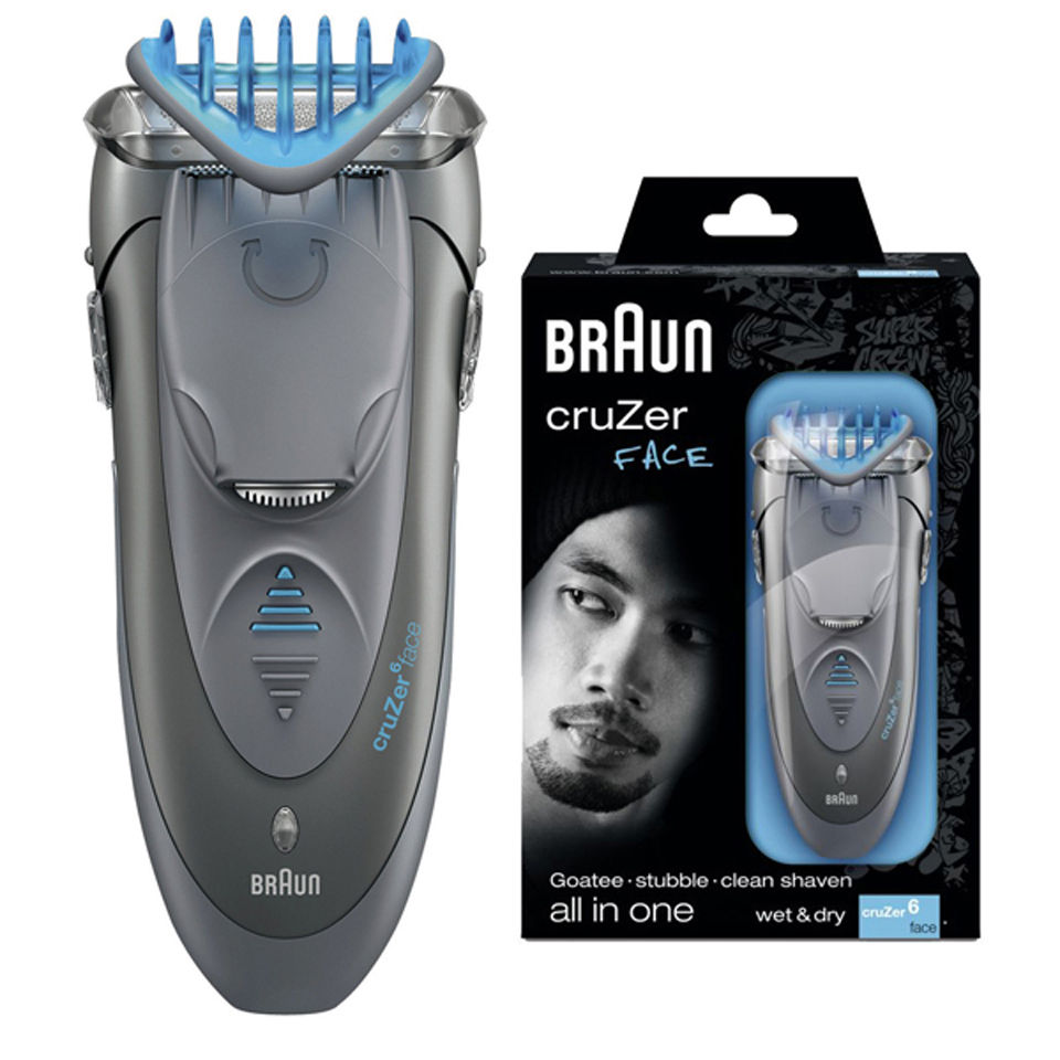 braun cruzer 7 beard and head