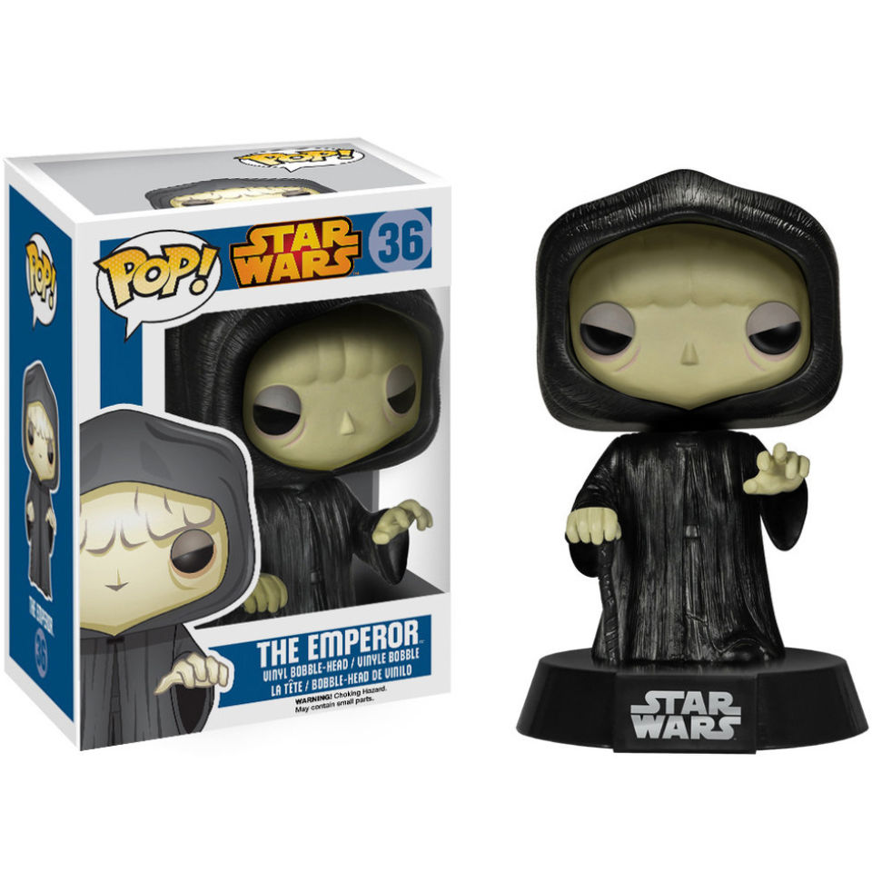 Star Wars Emperor Palpatine Pop! Vinyl Figure Merchandise Zavvi
