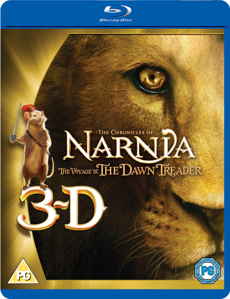 The Chronicles Of Narnia Voyage Of The Dawn Treader 3d Blu Ray