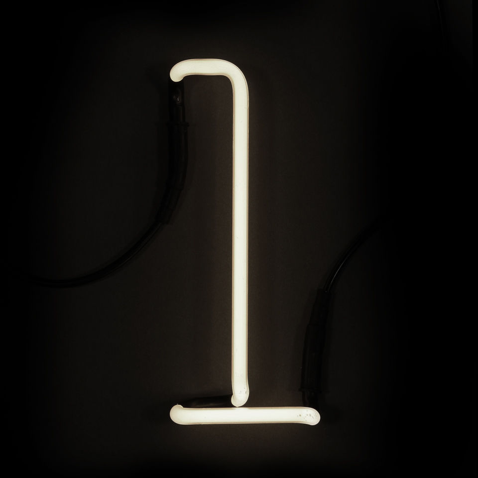 Seletti Neon Wall Light Letter L Iwoot Uk