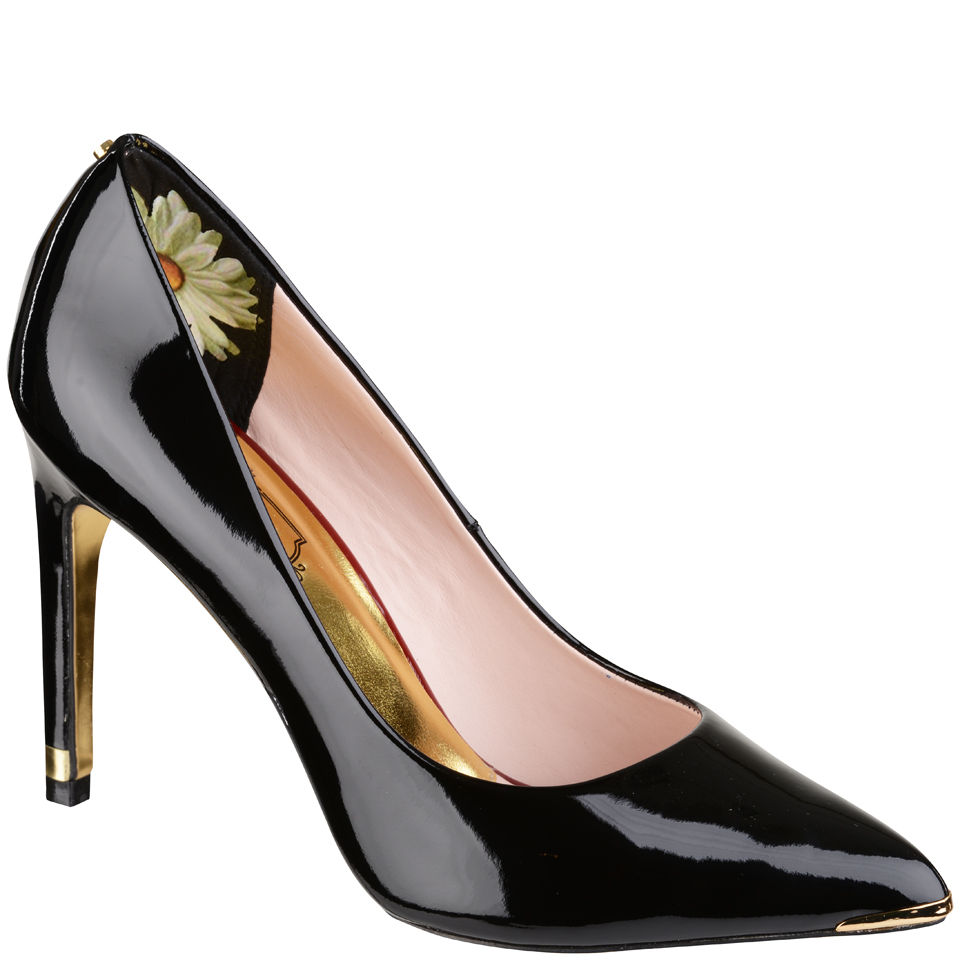 ted baker melnil patent leather courts