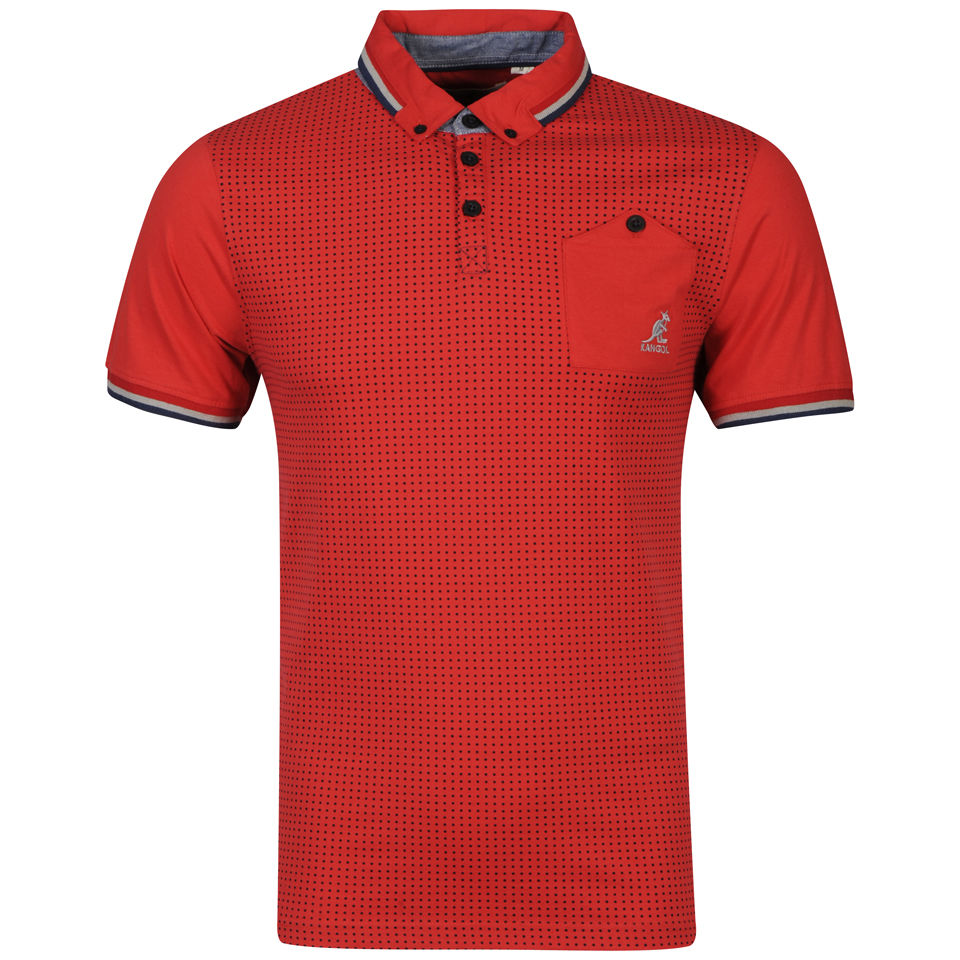kangol classic polo shirt mens