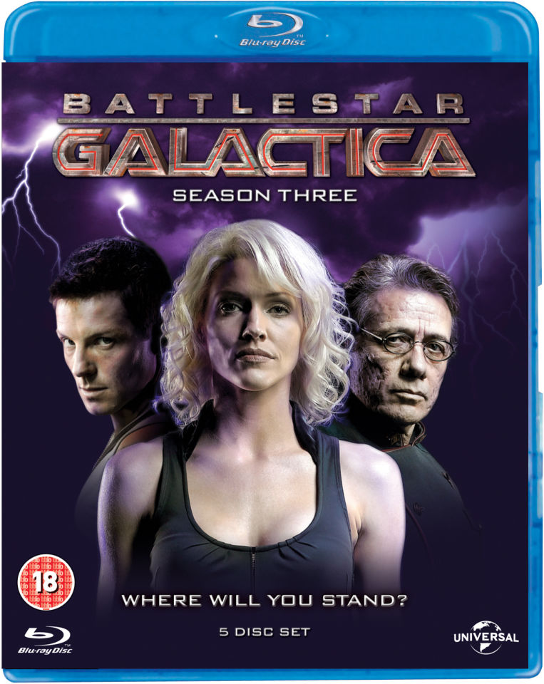 Battlestar Galactica Season 3 Blu Ray Zavvi Us